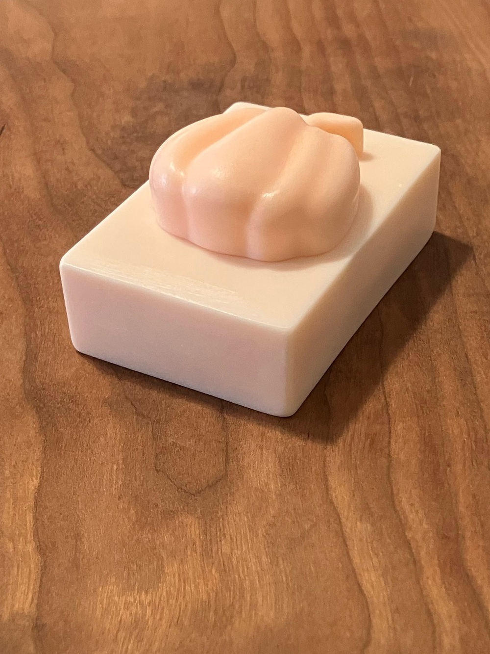 Pumpkin Spice goats milk soap w/ pumpkin topper-Handcrafted - Picture 4 of 4